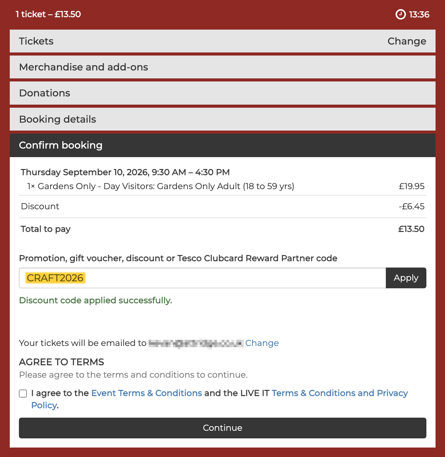 Booking Guidance 2026