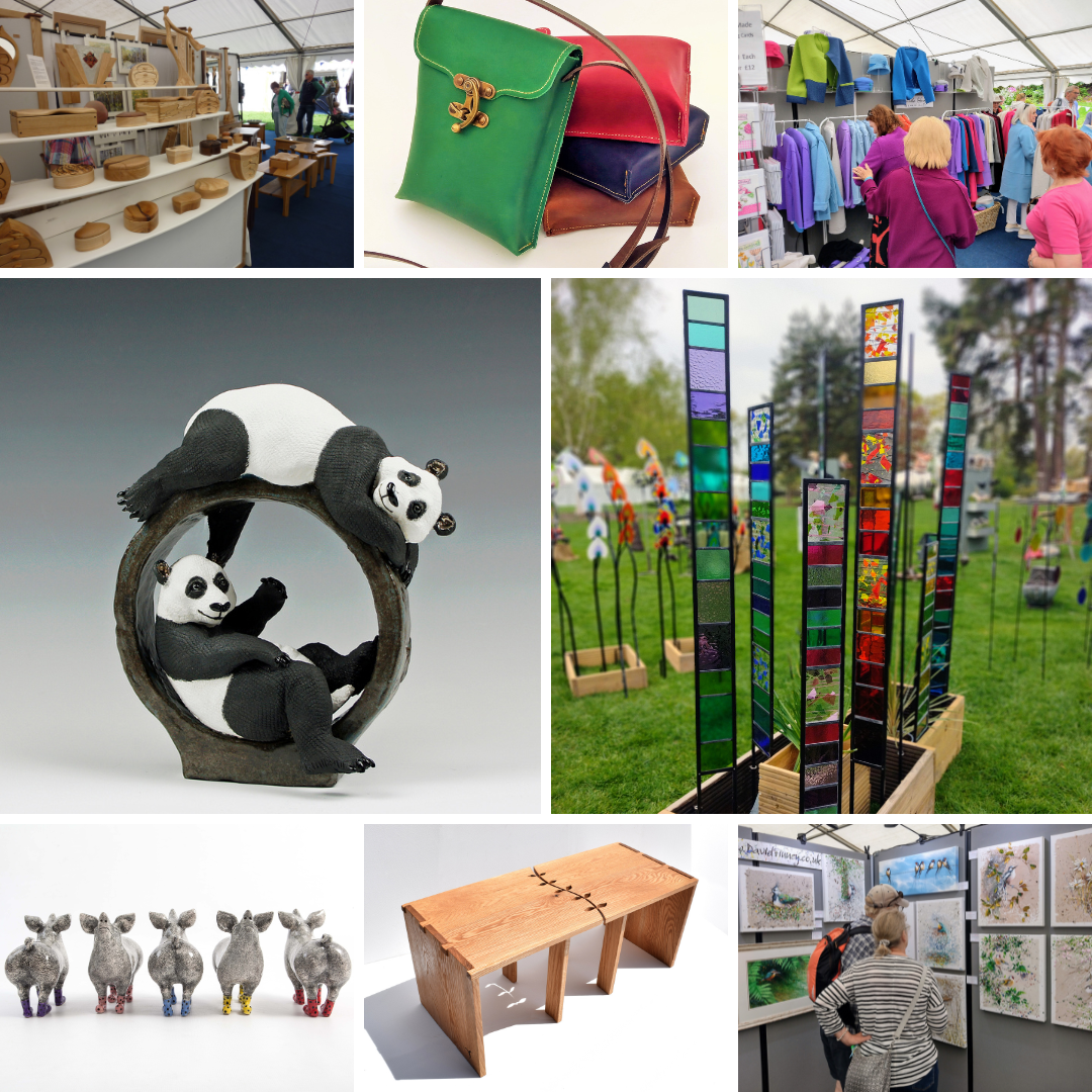 Hever Castle Contemporary Craft Fair Montage